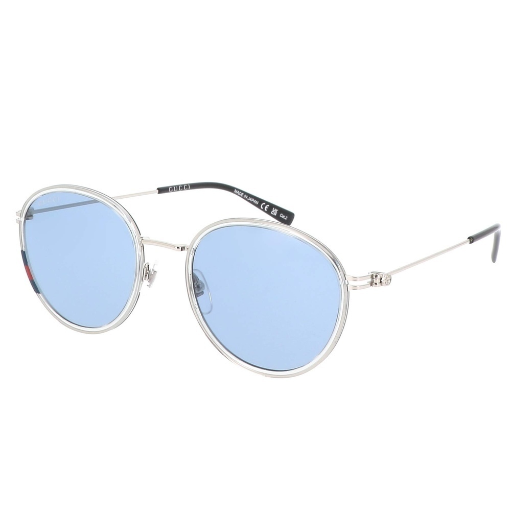 NWT Gucci GG1849S-003 Silver 51mm Sunglasses